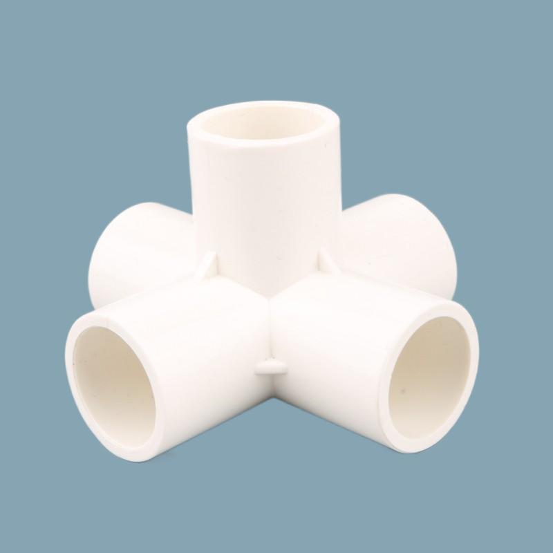 1 stück 20 25 32mm Weiß PVC Rohrverbinder Gerade Ellenbogen T Kreuz Gelenke Wasser Rohr Adapter 3 4 5 6 möglichkeiten Gelenke