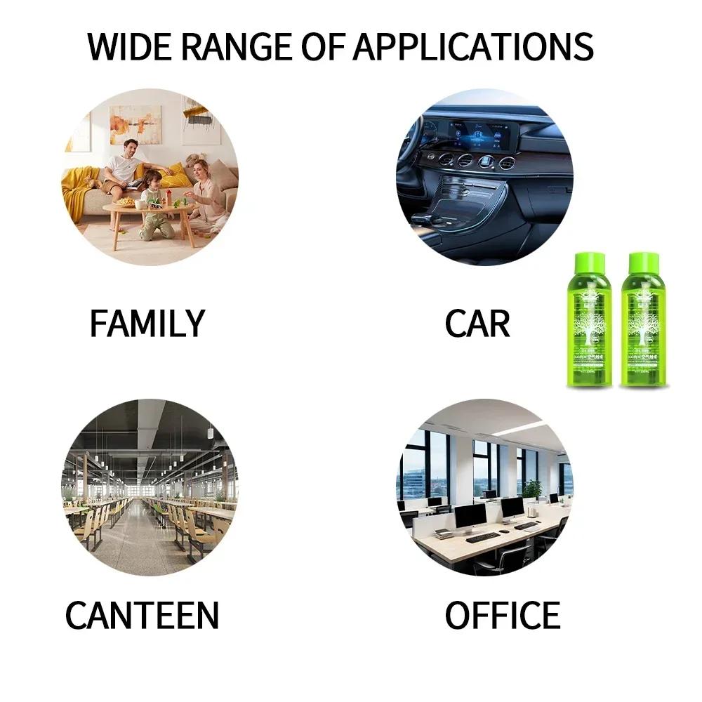 500ml Odor Eliminator Liquid Automotive Purification Solution Car Interior Air Freshener Car Air Deodorizer Deodorizing