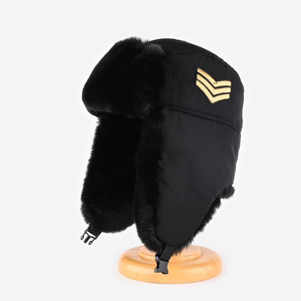 Pilot Hat Men's and Women's Winter Thickened Warm Ear Protection Cotton Hat Outdoor Cycling Cold Snow Hat