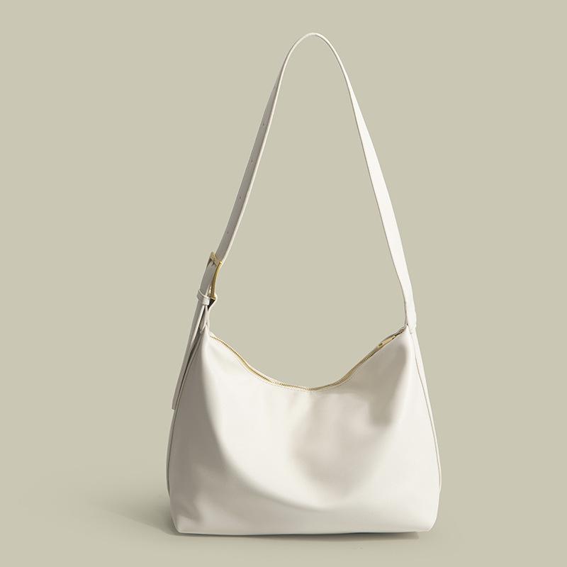 

Мягкая кожа, непринужденный стиль, большая сумка-тоут для женщин, повседневная и модная сумка на одно плечо для женщин белый