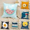 Funny Quirky Musical Instrument Patterns Pillow Case Home Living Room Decoration Linen Pillowcover Pillow Cases Cushion Cover