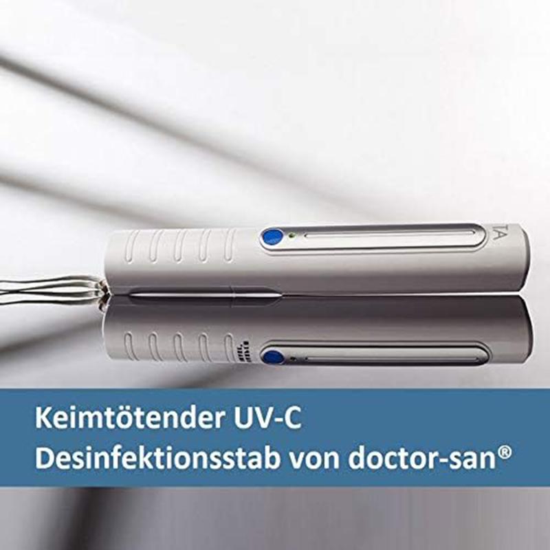 UV-C Disinfectant Lamp High-efficiency Disinfection Against Bacteria Mould Germs Portable UV Sanitizer for Bedroom Travel Office