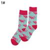 Winter Funny Animal Printed Flamingo Men Sock Elastic Cotton Casual Adult Sock