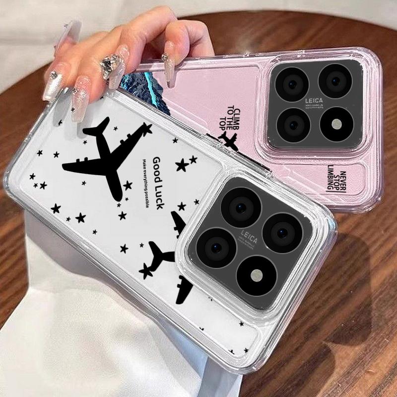 Pro Xiaomi 14T 13T Pro Redmi Poco X6 Pro M6 X5 Kryt Skořepina Note 14 Pro 13 12 11 Vzor Srdce Měkký Silikon Nárazuvzdorný Průhledný Tenký Kryt na Telefon