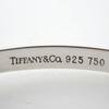 [Pre-owned] TIFFANY 925/750 Hook & Eye Bangle/j64-5