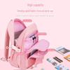 Large Capacity Backpack for Junior and Senior High School Students, Girls, Grades 3-6-9 with Burden-Reducing Design