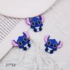 PVC Cartoon Stitch Series DIY Figurines for Phone Cases, Hairpin Ornaments, and Accessories