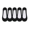 5 Pairs Solid Color Invisible Socks Mesh Breathable Short Socks High Quality No-Show Socks  Women
