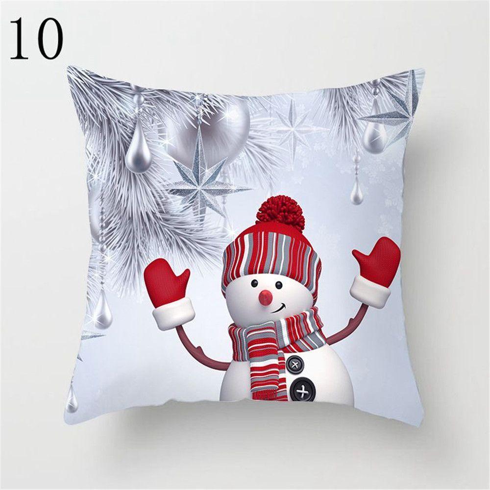 snowman pillow covers
