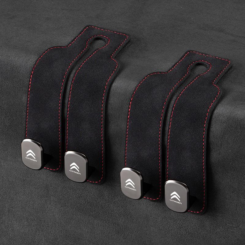 Car Seat Headrest Hook Auto Rearseat Hanger Accessories For Citroen C4 C3 C5 C1 C2 Berlingo Celysee Cactus Picasso Saxo Grand aje256