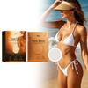Parches de Bronceado sin Sol Verano Playa Piel Bronceada Natural Textura Brillante Transpirable Apto para la Piel Parche de Bronceado 7 Unidades