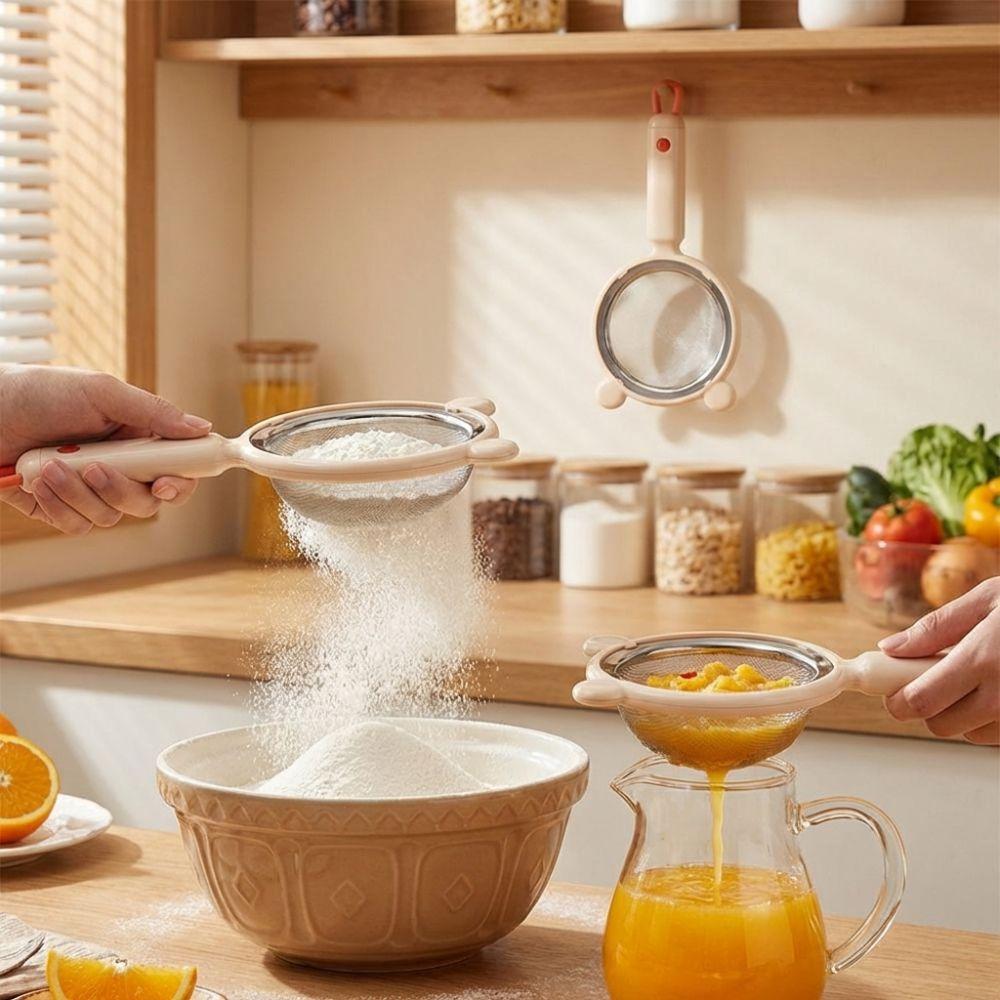 Detachable Filter Screen Anti-scalding Soy Milk Filter Wire Sieve Colander  Juice Extraction