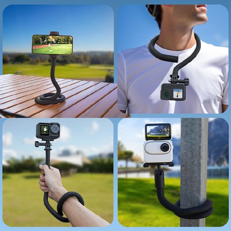 Flexible Clamp Arm Bracket Holder Camera Mount Adapter for Pocket3/Action4/3 Action Camera