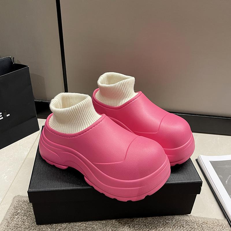 Outer Wear Bundle Bag Heel Fleece Thickened Cotton Shoes, New Home Daily Versatile Cotton Shoes In Autumn and Winter 2025