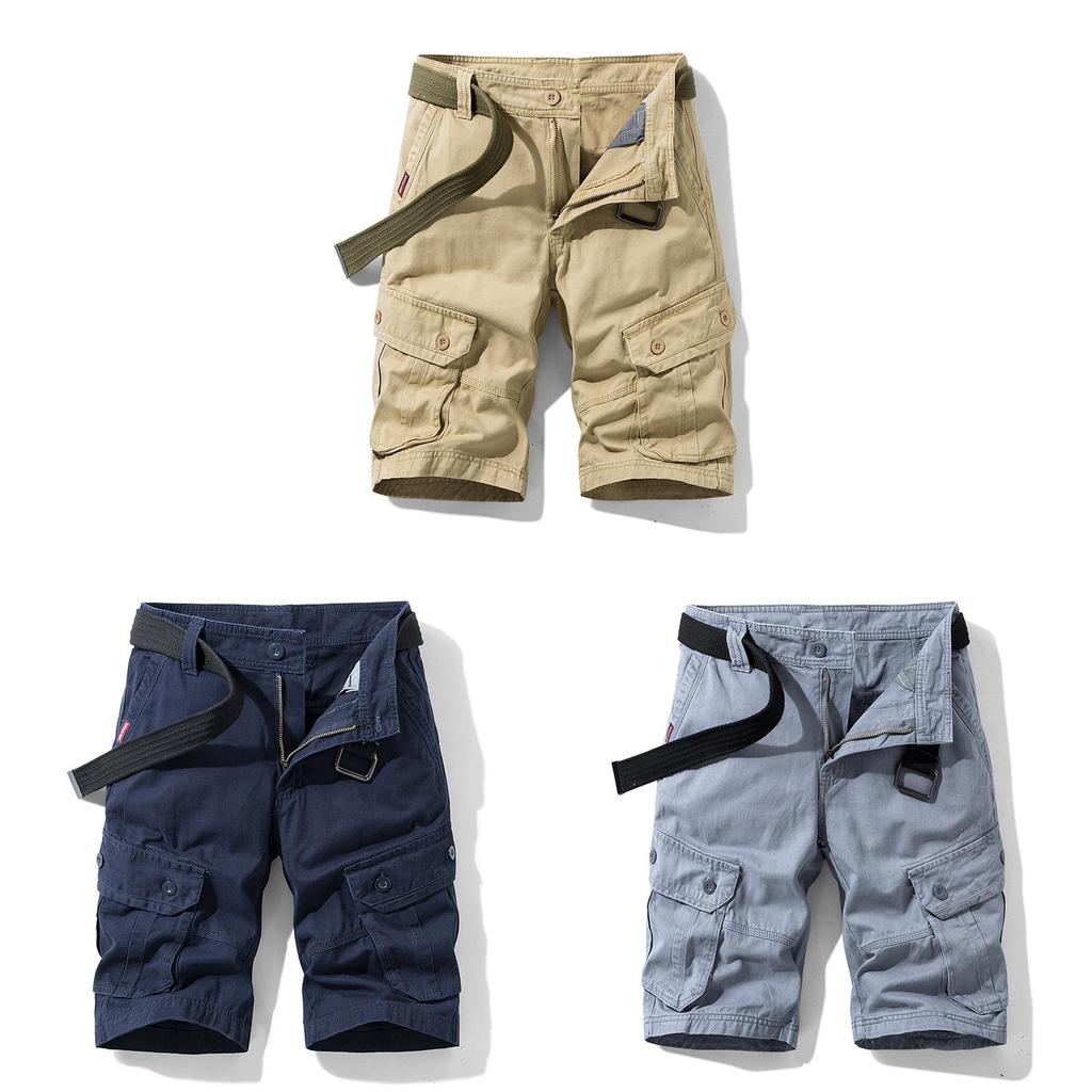 Summer Men Cargo Shorts With Cotton Fabric For Casual Urban Style For Youth