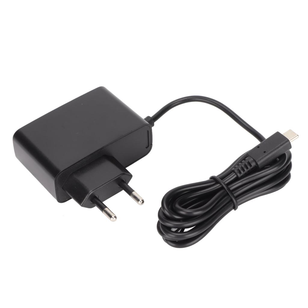 For Switch AC-adapter 5V 2.4A Utgang Type C-grensesnitt Vegglader for Switch-konsoll 100-240V EU