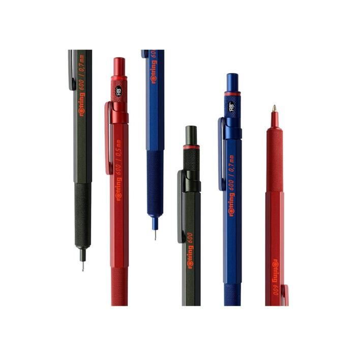 ROtring 600 Porte mine rouge, 0.7 mm