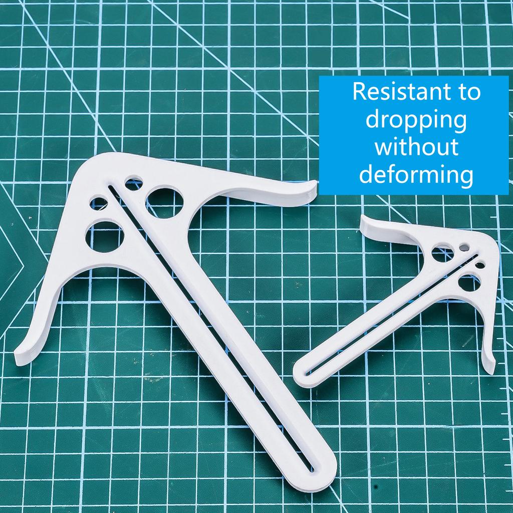 Multipurpose Wood Center Positioning Tool Lightweight ABS Ergonomic Design Suitable For Various Materials And Projects
