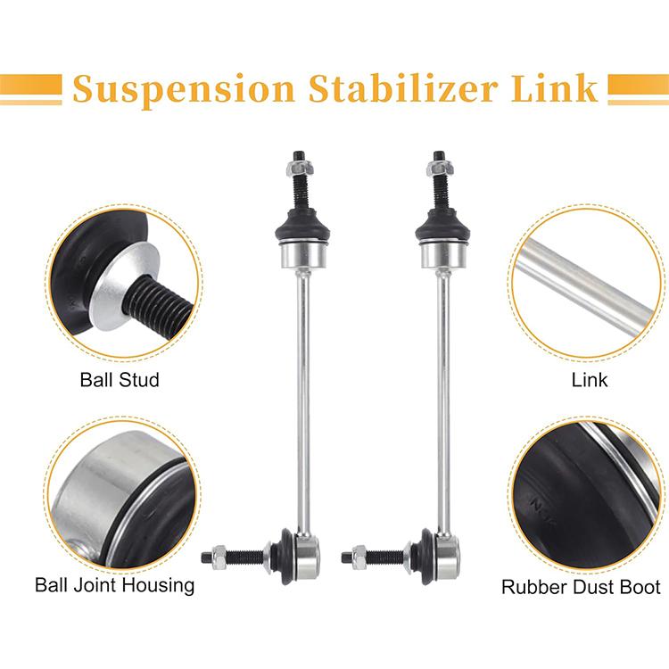 Front Stabilizer Sway Bar Links for 2010 2011 - 2014 Ford F-150 SVT Raptor 4WD K750511