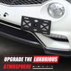 For 2011-2019 Nissan JUKE Infiniti ESQ License Plate Bracket Front Side Bumper License Plate Mount Frame Car Accessories