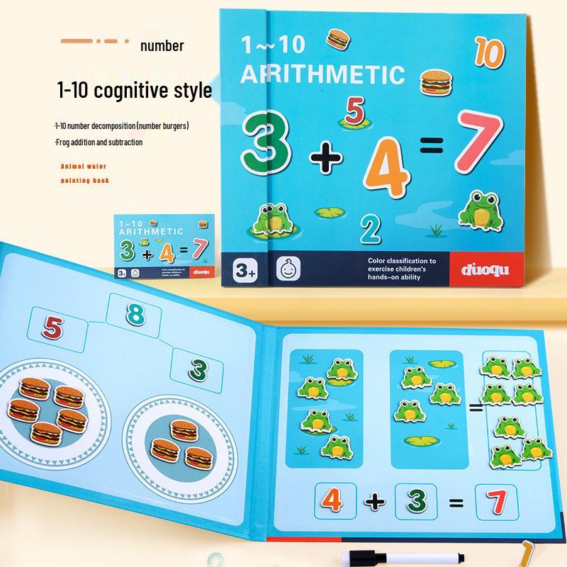 

Магнитные математические наклейки Монтессори: Инструменты раннего развития для когнитивного обучения у маленьких детей