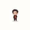 BTS TXEINVF Niedlicher Cartoon Acryl-Aufsteller, Bangtan Boys Cartoon-Figuren-Display mit Buchstaben, Kpop ARMY Fans Schreibtischdekoration