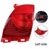 1Pair Rear Bumper Lamp Brake Light 6350GJ 6350GH For 308CC C3 2008 Citroen C3XR 09-14 Rear Fog Lamp Reflector