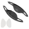 Carbon Look Steering Wheel Paddle Shifter Extension For Nissan Mitsubishi black