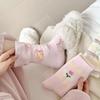 Plush Socks for Women In Autumn and Winter, Thickened Coral Fleece, Warm and Cute Australian Fleece Cotton Socks, Home Floor Sleeping Socks