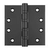 Stainless Steel Black 4inch Door Hinges For Exterior Doors Ball Bearing Door Hinges 4in X 4in Door