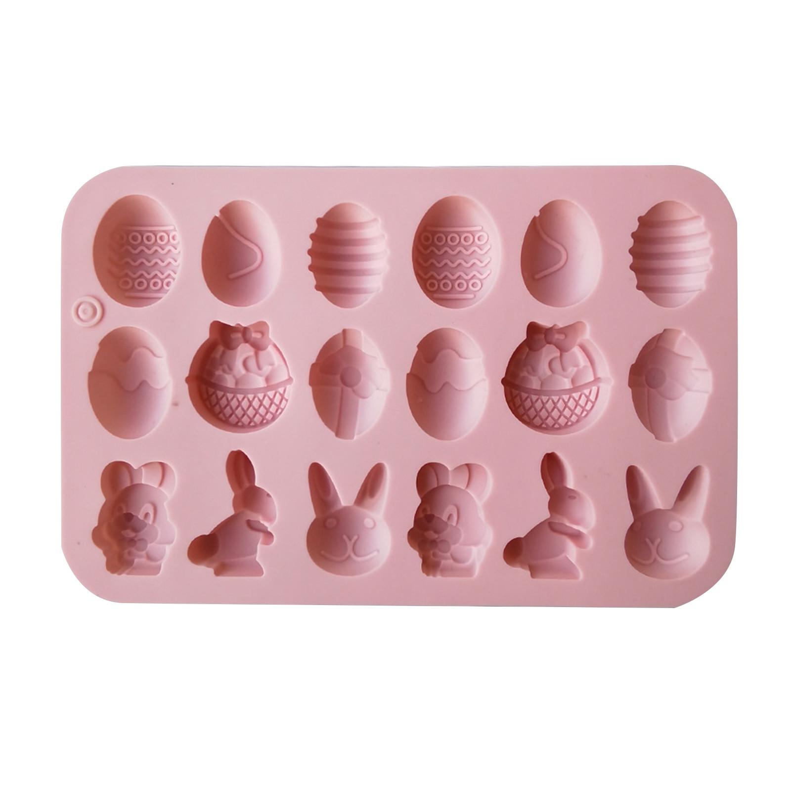 Silicone Chocolate Tool DIY Baking Easter Cake Cake Mould Star for Chocolate розовый