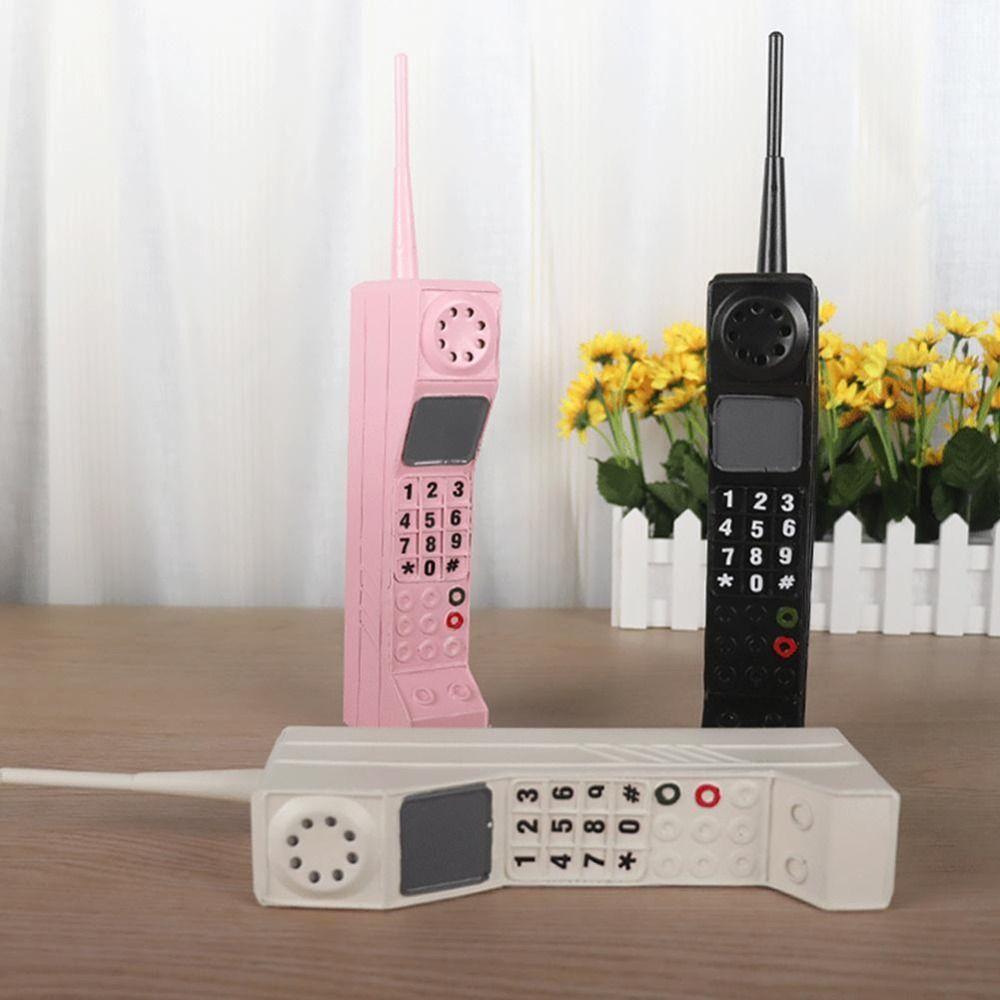 Simulace Vintage model telefonu Mobilní telefon Cihla Mobilní telefon Ornament Domácí dekorace