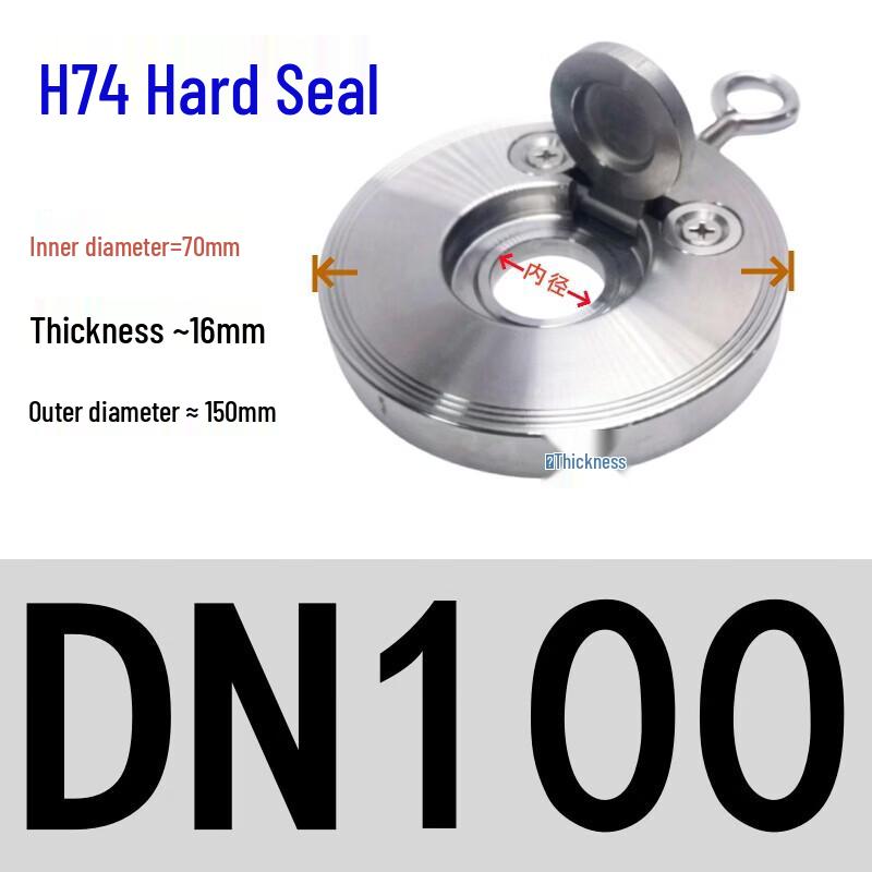 Rongyu 304 Stainless Steel Wafer Check Valve