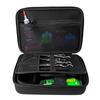Portable Travel Case For Hair Cutting Equipment Includes Space For Trimmers And Full Set Of Attachments