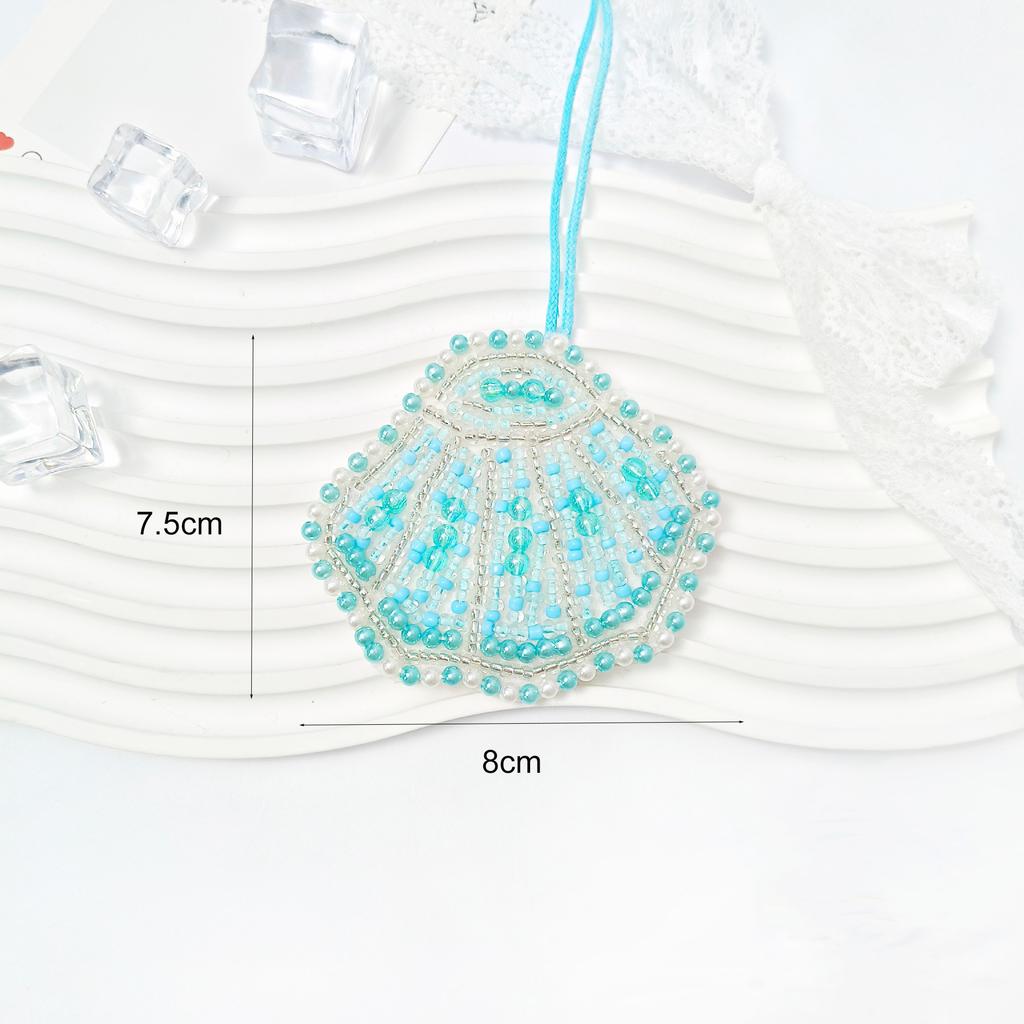 5-10cm Rhinestone Patch Starfish Pendant Sea Horse Patch For Bag Decoration Accessories Personalized Gifts Clothing Applique