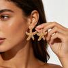 1 Pair Bohemian Starfish Pendant Earrings For Beach And Ocean Women Trendy Personality Jewelry Accessory