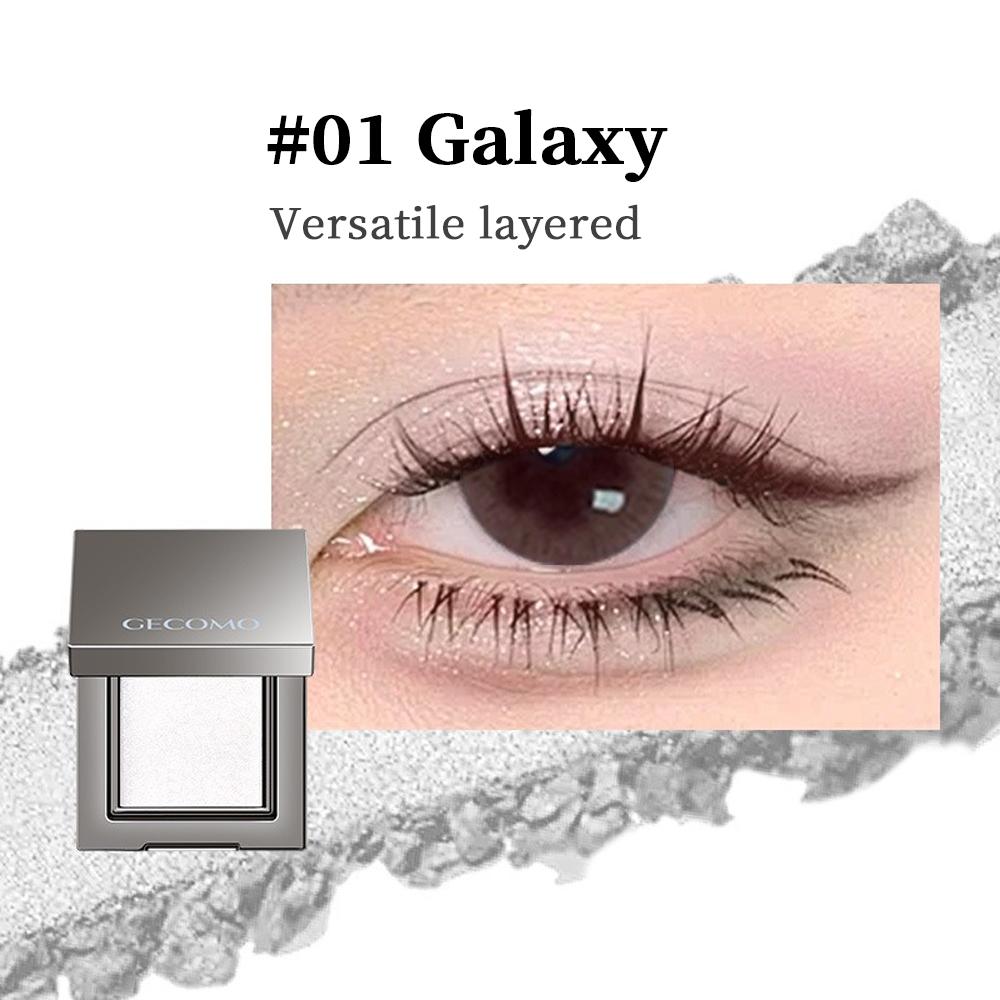 Одноцветные тени для век Перламутровые Мелкий шиммер Стойкий макияж Цвет Деликатная пудра Палетка теней для век