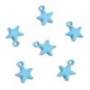 2pcs/Bag Colorful Spray Paint Stars Charms Pendant Beads for Jewelry Making DIY Bracelet Necklace Accessories