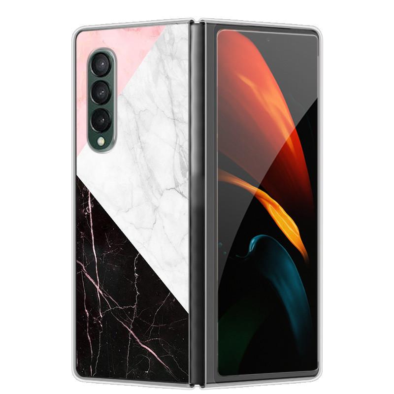 Etui na Samsunga Z Fold 5 Słodkie Modne Twarde Przezroczyste Etui na Telefon dla Samsunga Galaxy Z Fold5 5G ZFold 4 6 5G Powłoka Ochronna ZFold6