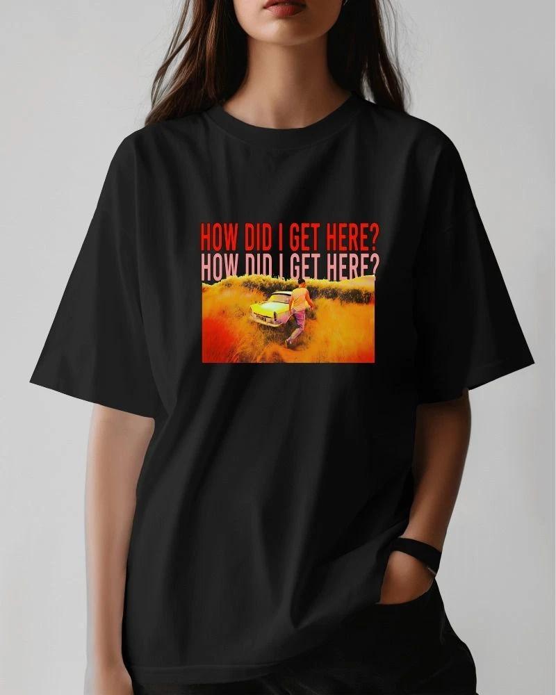 How Did I Get Here T-Shirt, Lemonade Shirt, Gift For Lovers, Retro Spooky Tee S