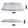 Microwave Oven Heating Splash-proof Splatter Cover Multifunctional Foldable Splatter Cover Anti-mosquito Food Preservation Cover
