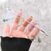 Fashion Round Anti-Blue Light Blocking Women Designers Eyeglasses Optical Spectacle Computer Eye Protection Glass Office Eyewear