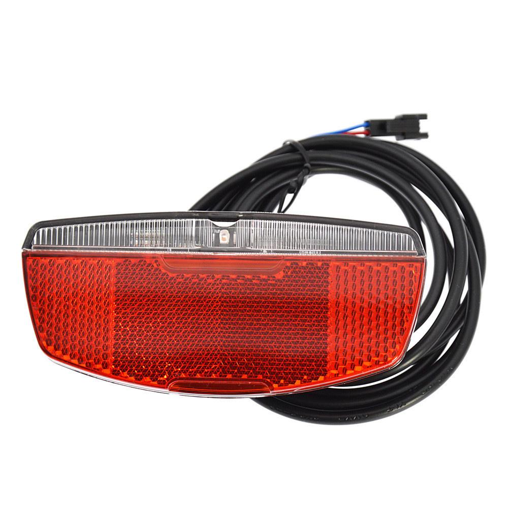 6-48V E-bike TailLight Electric Bicycle LED Rear Lamp Outdoor Night Riding Light
