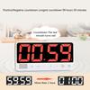 Count Up/Down Timer Tabletop Magnetic Timer for Office Kitchen Rechargeable Digital Timer Stopwatch LED Display Timer