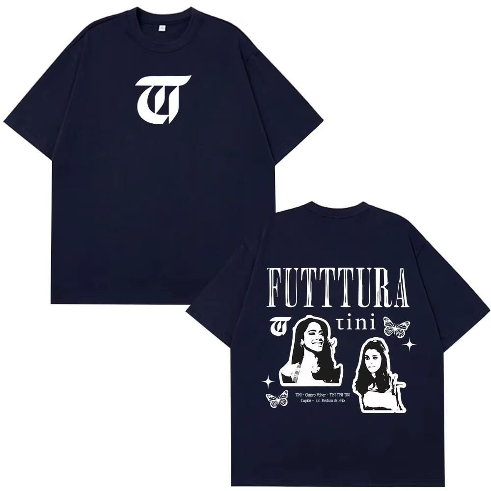 Inger TINI STOESSEL Futtura Album 2026 Merch Tshirt Men Women Fashion Tees Cotton Casual Vintage Short Sleeves Top
