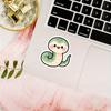 The "Fierce and Fierce" Disguise of Snakes | Soft and Cute Snakes with Blushing Faces Hidden in Stickers Durable for Laptop, Car, Luggage