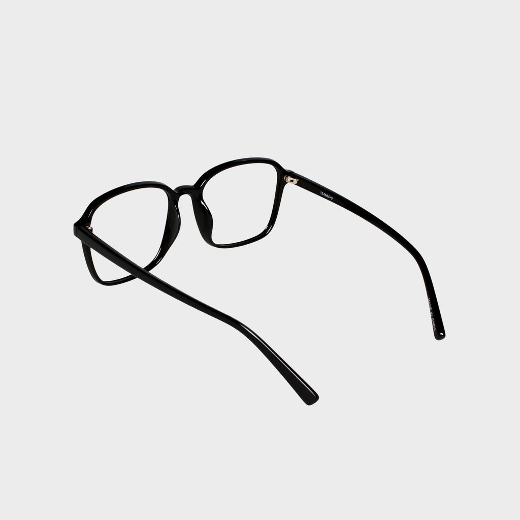 Ilsamsaemem Newtro Square Round Black Blue Light Blocking Lenses