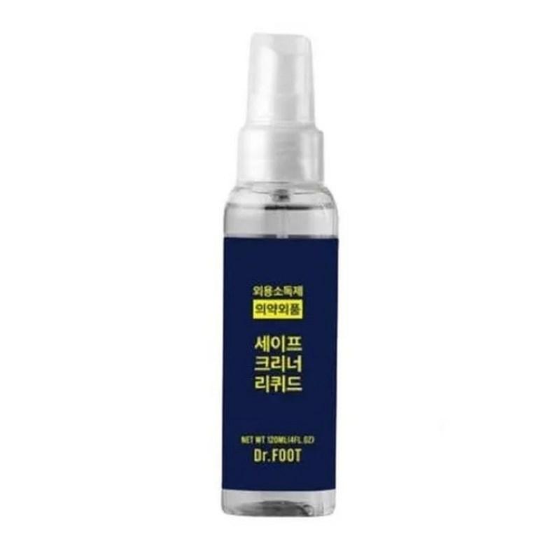 Toenail & Toe Troubles, Foot Odor Dr. Foot Safe Cleaner Liquid Foot Spray 120ml, 1 pcs