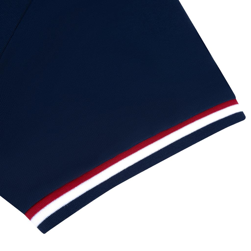 Li-Ning Fashion Sports Casual Short Sleeve Breathable Polo Shirt Men tops Dark-Navy APLW475-4