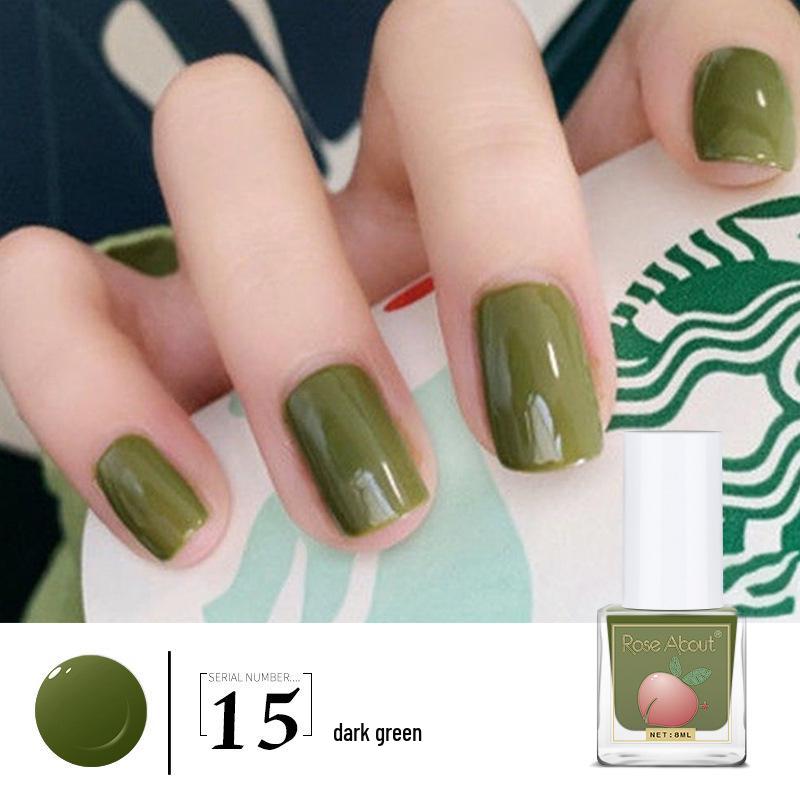 Eco-Friendly Peelable Water-Based Nude Nail Protector Polish